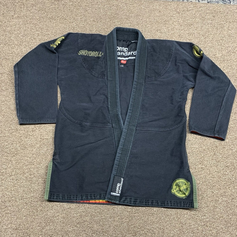 Shoyoroll BJJ Jiu-jitsu Jacket Black A1L Comp Standard Classic Cut Gi No Pants