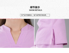 Linen Unisex Chinese Tai Chi Uniforms Kung Fu Clothing YOGA Fitness Zen Clothes