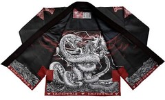 Raven Fightwear Men’s Thor Nordic Brazilian Jiu Jitsu Premium BJJ Gi Black