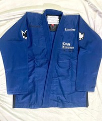 Brand New Relentless KINGZ Jiu Jitsu Gi 350/450 GSM in Grey & Navy Blue Colors