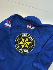 Saulo Ribeiro BJJ Brazilian Jiu Jitsu MMA Fuji Gi Uniform Set Kimono + Pant A2