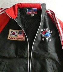 Taekwondo Warm up Jacket & Pants Jung Do Bow Outwear Hoodie New Jacket With Tags