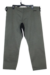 CTRL Canvas 10oz Heavyweight BJJ Gi Pants Olive Green Workwear Style W1