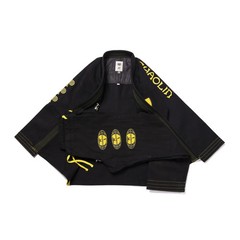 Shoyoroll Albino and Preto Batch #103: Wu-Tang Black BJJ Gi Kimono 450 GSM