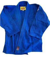 Fuji Victory Jiu-Jitsu Gi Uniform Set Blue Size C3 w/ White Belt